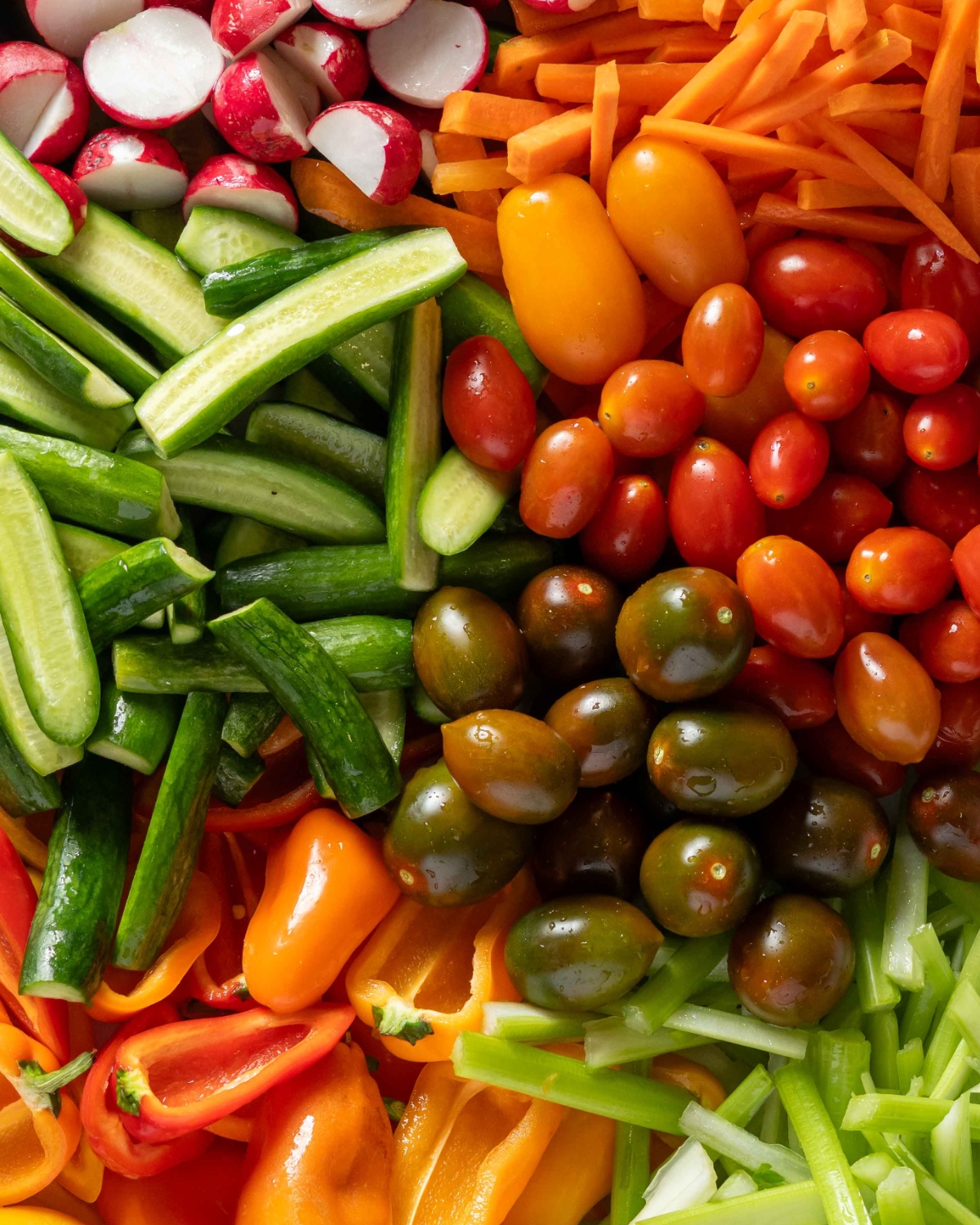 ירקות חתוכים