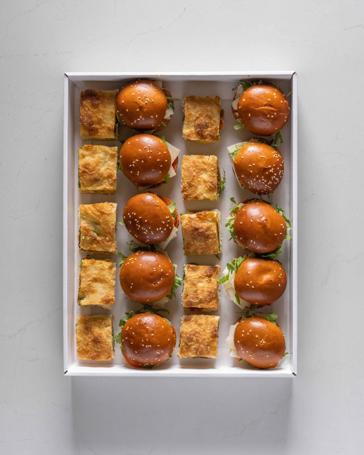 מיני גאודה וכריך קפרזה