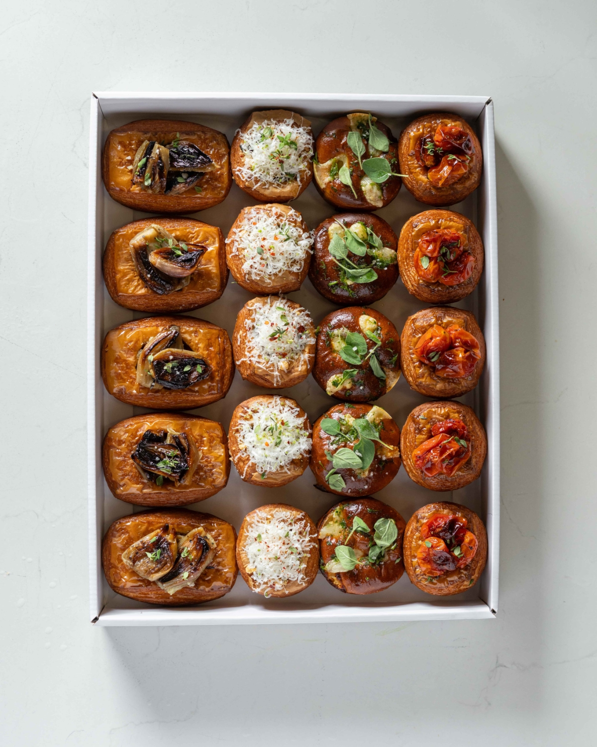 מיני מאפים מלוחים