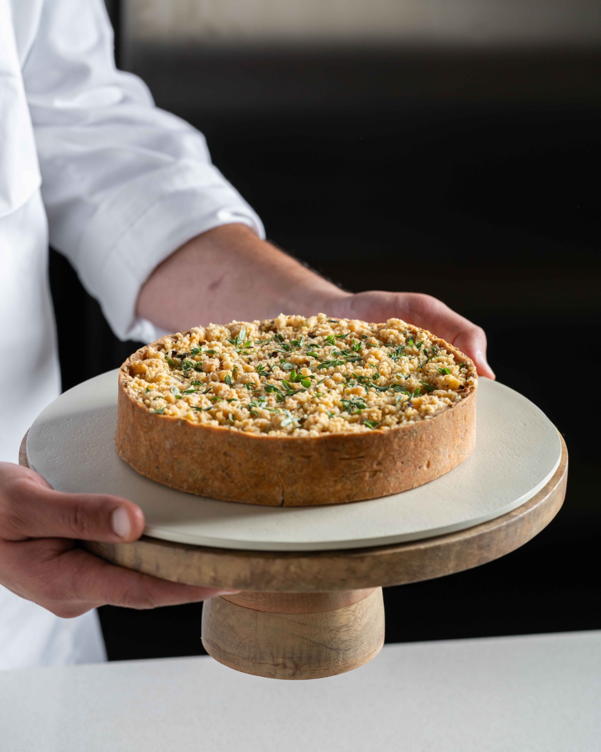 קיש מנגולד וגבינות