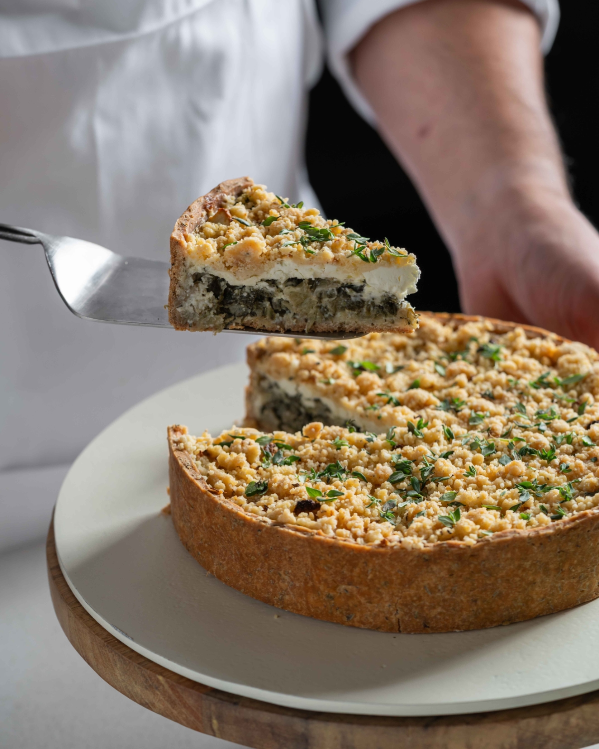 קיש מנגולד וגבינות